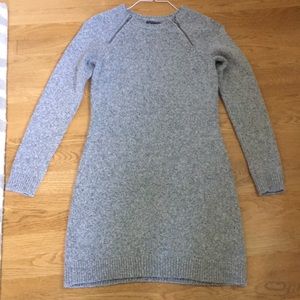 Abercrombie & Fitch gray sweater dress.